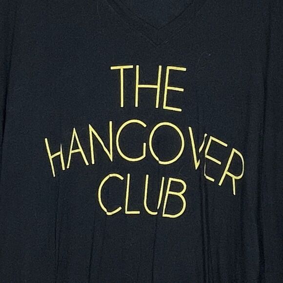 Wildfox The Hangover Club Oversize Shirt Black - Picture 6 of 6